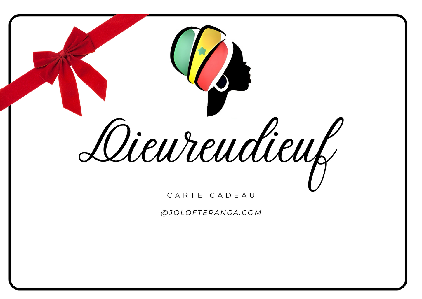 Carte-cadeau Jolof Teranga