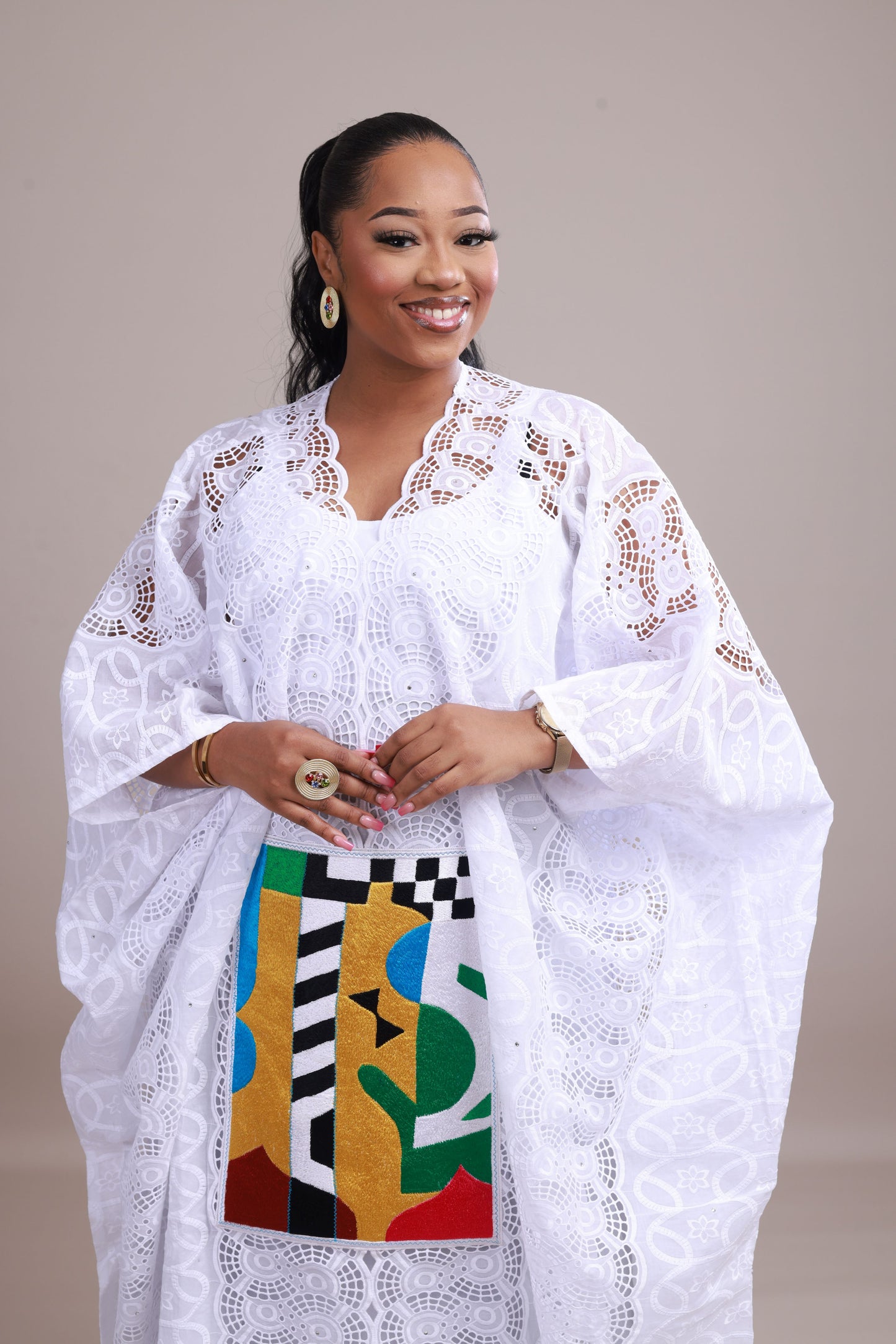 Grand boubou artistique - Sénégal