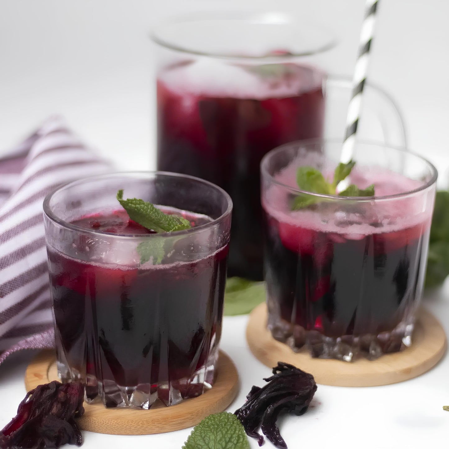 Sirop de Bissap - Fleurs d'Hibiscus