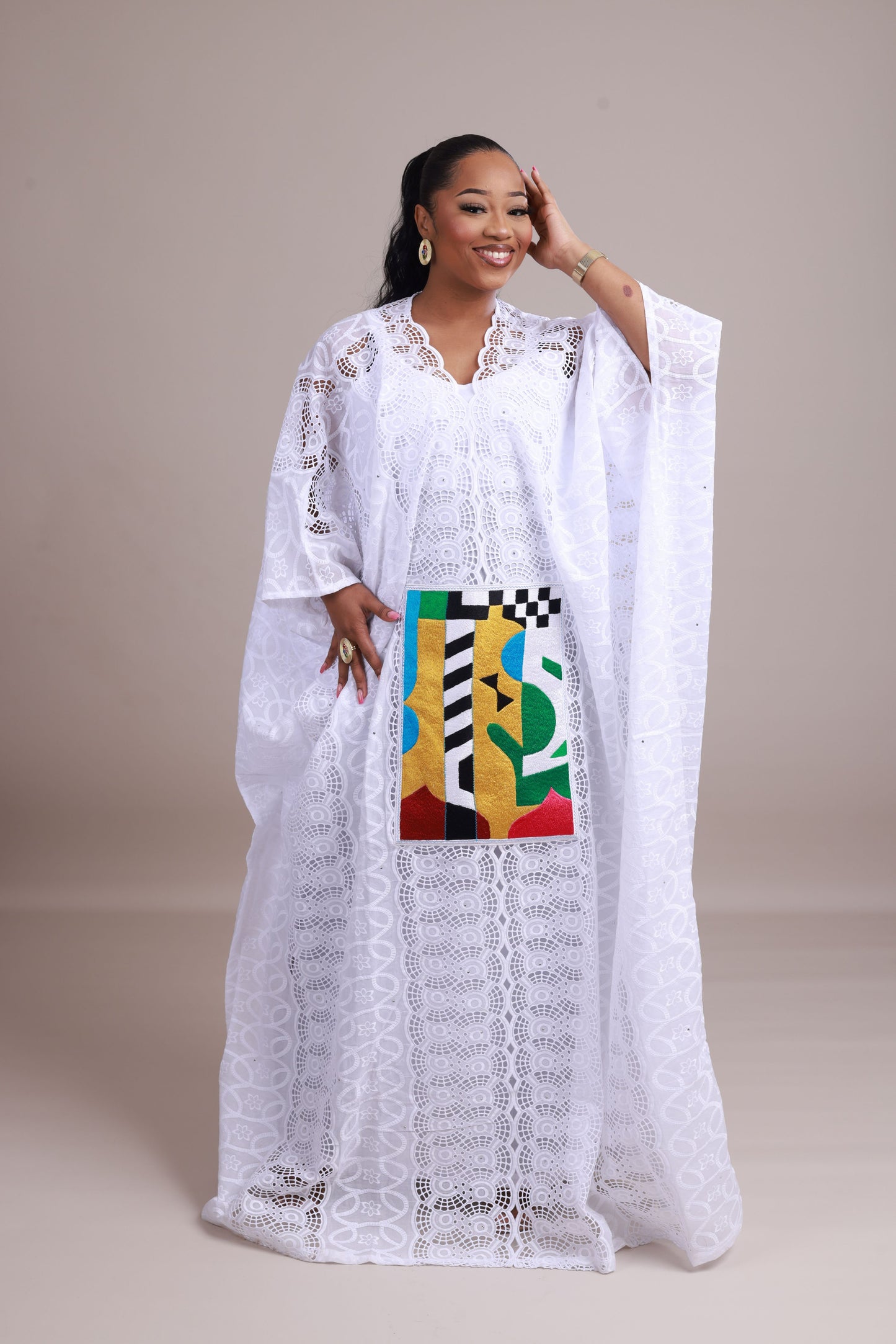 Grand boubou artistique - Sénégal