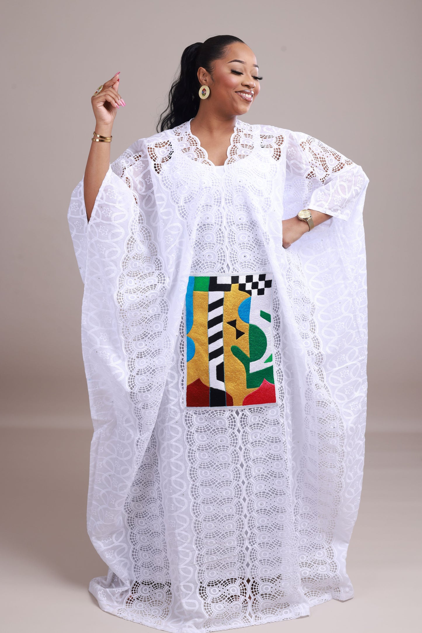 Grand boubou artistique - Sénégal
